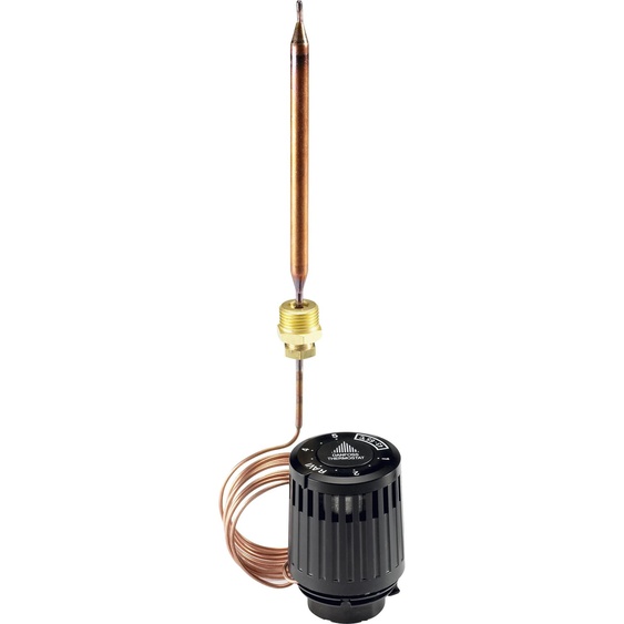 Élément thermostatique Danfoss RAVK Sonde à distance, 25-65 °C, capillaire 2,0 m, 1 pièce.