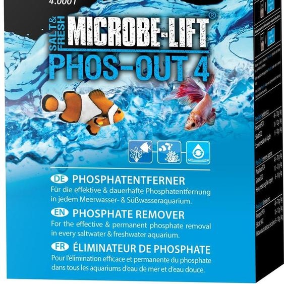 Éliminateur de phosphates pour aquarium, 500 ml - Phos-Out 4, granulés dhydroxyde de fer pour éliminer les phosphates