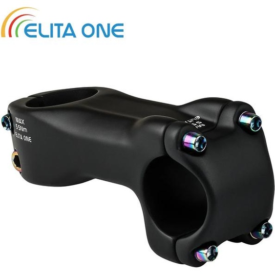 ELITA ONE-Potence entièrement en fibre de carbone ultra-légère, vélo de route de montagne, vis en acier inoxydable