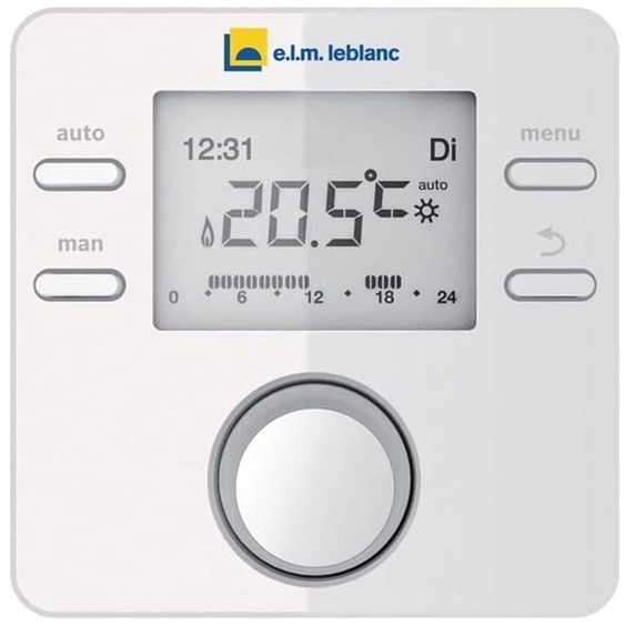 Elm Leblanc - Thermostat dAmbiance Filaire Modulant Programmable cr 100