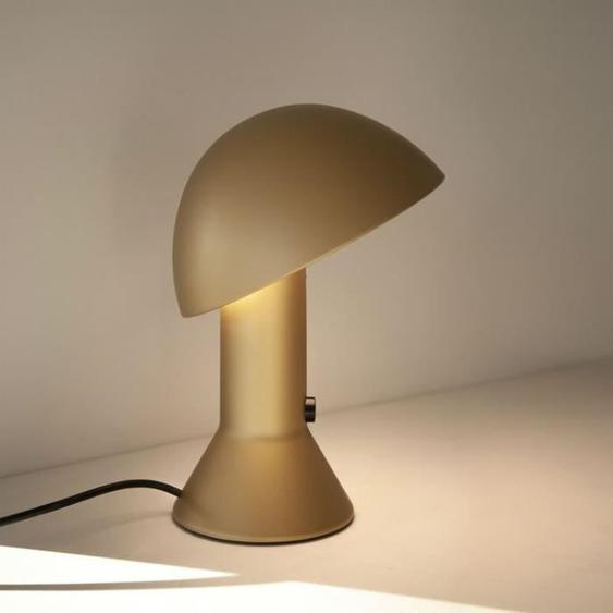 Lampe à poser - MARTINELLI LUCE - Elmetto - H28cm - Doré - Design contemporain