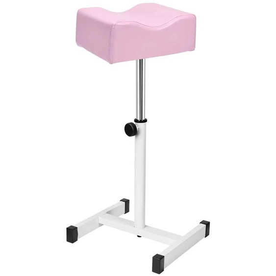 Elzusha - Fauteuil de pédicure réglable avec repose-pieds - Rose - Pour salons de beauté et spas