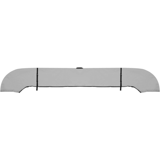Elzusha - Housse de protection pour Bimini, avec ouverture pour feu arrière - Gris clair