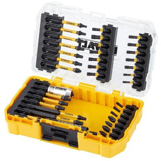 Coffret Thoughcase de 37 pièces Dewalt DT70732T-QZ avec embouts 25/57/89mm