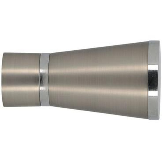 Embout Podium métal chrome mat Ø20 mm