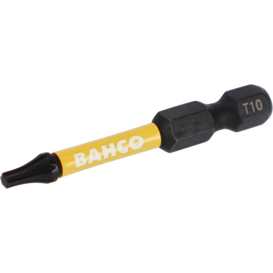 Embouts Bahco 1/4 à torsion pour vis TX T30 x 50 mm - 10 pièces par blister