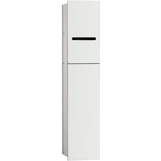 emco asis module 2.0 module WC - modèle encastré, porte-papier toilette, 1 porte avec fente, charnières à gauche, 975427451