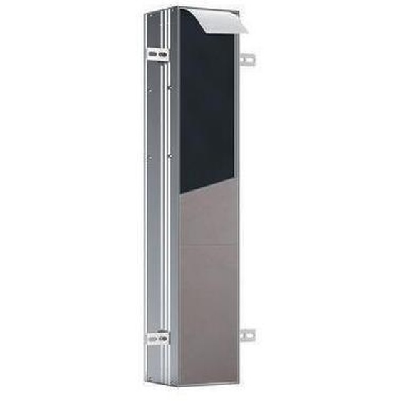 emco asis module plus, module WC encastré, H:803mm, compartiments pour rouleau de réserve ou boîte de papier humide, papier WC, garniture de WC intégrée, butée de porte à droite, retrait du papier au centre, 975611011