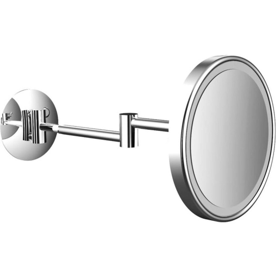emco LED miroir de rasage et de maquillage, à deux bras, branchement direct, chromé, 109406012