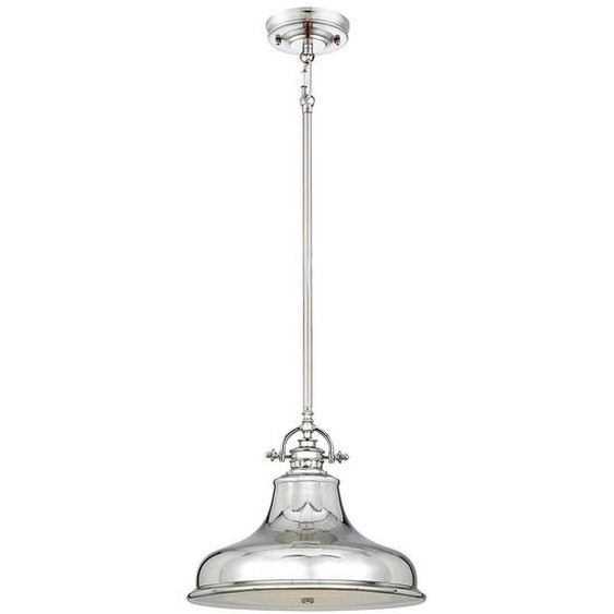 Emery lampe suspendue argent Quoizel QZ-EMERY-P-M-IS