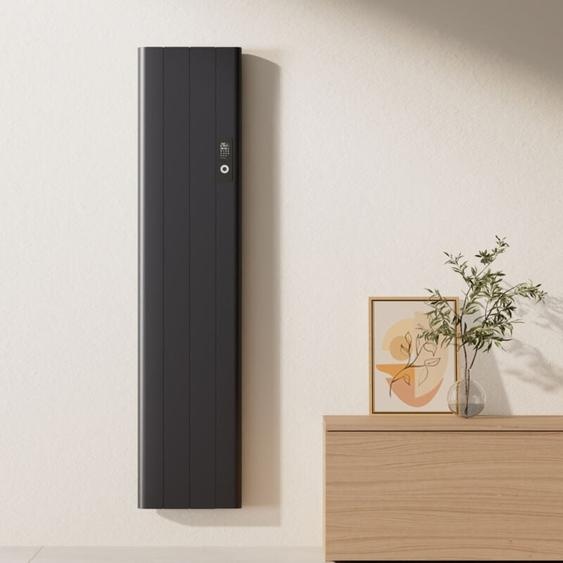 EMKE Radiateur électrique Chauffage électrique fixation Murale Connexion Wi-Fi 1000W Anthracite