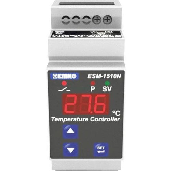 EMKO ESM-1510-N.5.11.0.1/00.00/2.0.0.0 Régulateur à 2 points Régulateur de température Pt100 -50 à 400 °C Rel