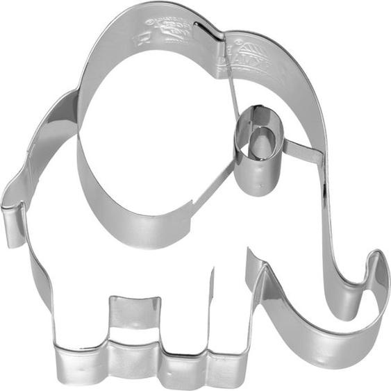 Emporte-pièce Éléphant en inox 10,5cm