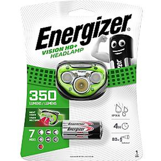 Energizer Lampe frontale Vihion HD+ - 7 LED - Frontale