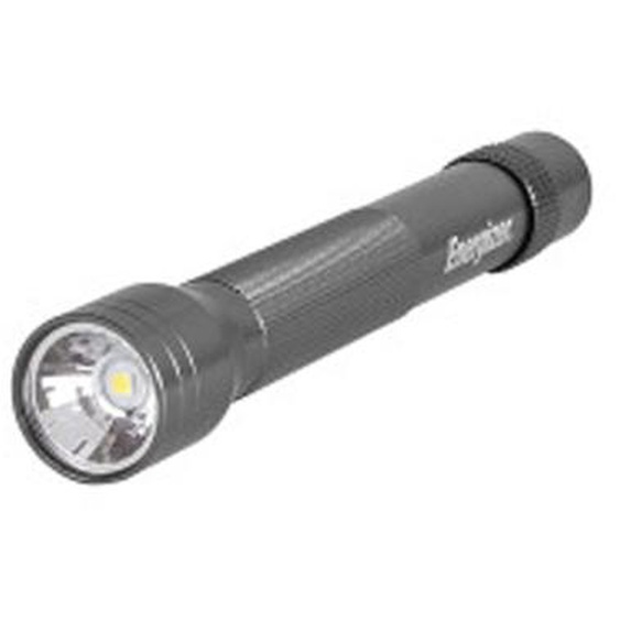 Energizer Torche 90 Lumens antichoc surface anti-dérapante - Métal - 45 m de portée - LED - 2AA