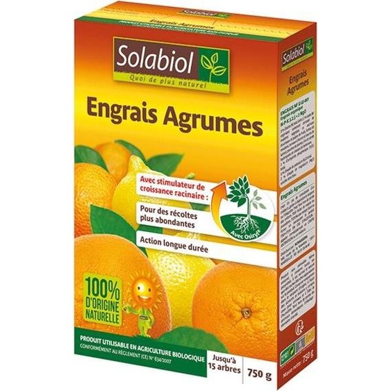 Engrais Agrumes 750g - Solabiol