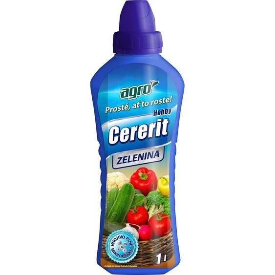 Engrais liquide pour légumes Agro Cererit Hobby Légumes 1 l