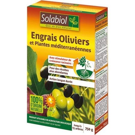 Engrais Olivier Figuier 750g - Solabiol