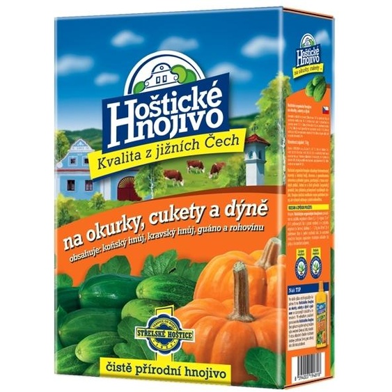 Engrais pour concombres, courgettes et citrouilles avec guano 1 kg