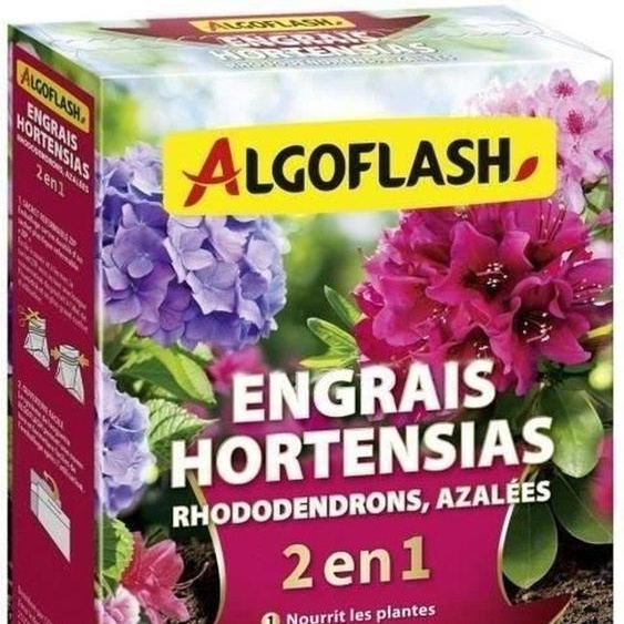 Engrais pour plantes Algoflash HORTOPH1N Hydrangea 2-en-1 1 kg
