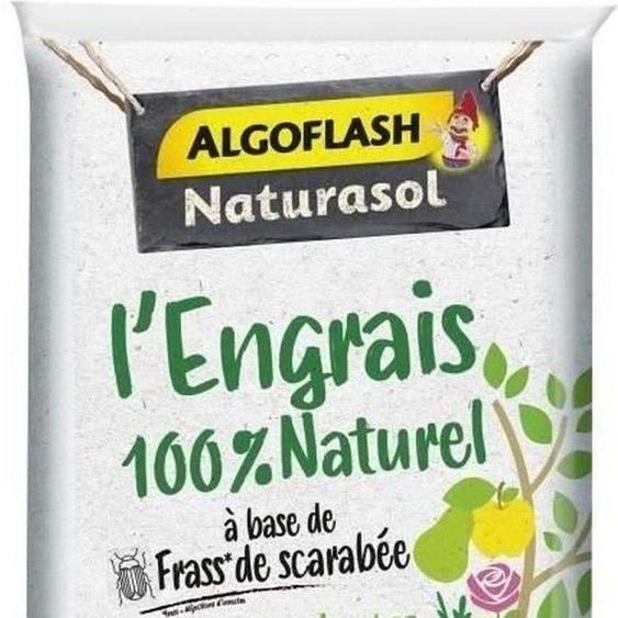 Engrais pour plantes Algoflash Naturasol 10 kg