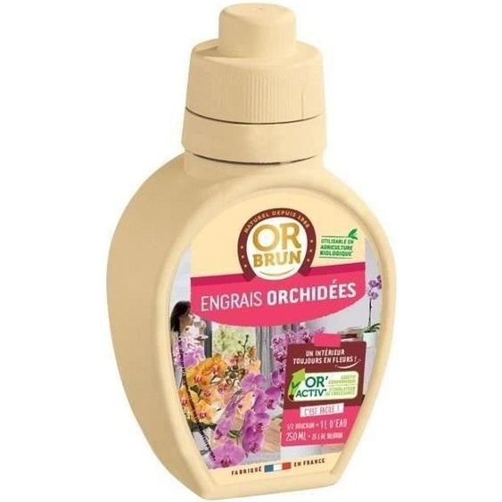 Engrais pour plantes OR BRUN Orchidée 250 ml