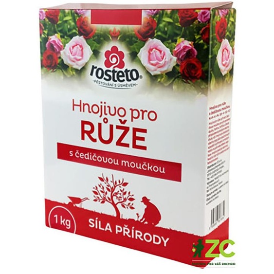 Engrais ROSTETO avec farine de basalte pour rosiers 1kg