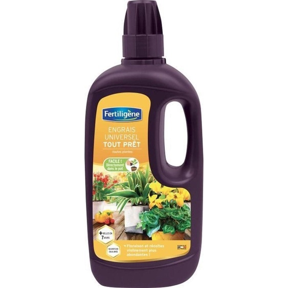 Engrais Universel 1l Nutrition Complète Pour Toutes Plantes - Fertiligène