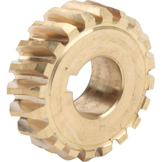 Engrenage à vis sans fin 20T 917-04861 917-05861 Diamètre extérieur 1-7/8 pouces Cuivre Inoxydable Remplacement pour les souffleuses à neige Craftsman 40-42 pouces