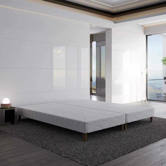 Ensemble 2 Sommiers 80 x 200 cm avec Pieds