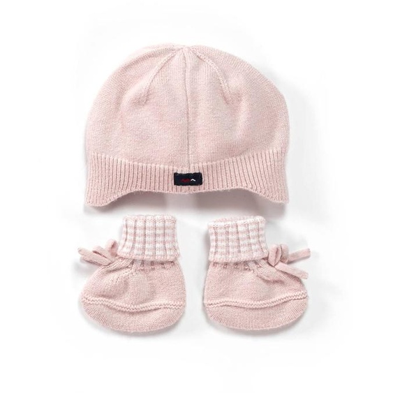 Ensemble Accessoires Bébé Fille Rose Pale