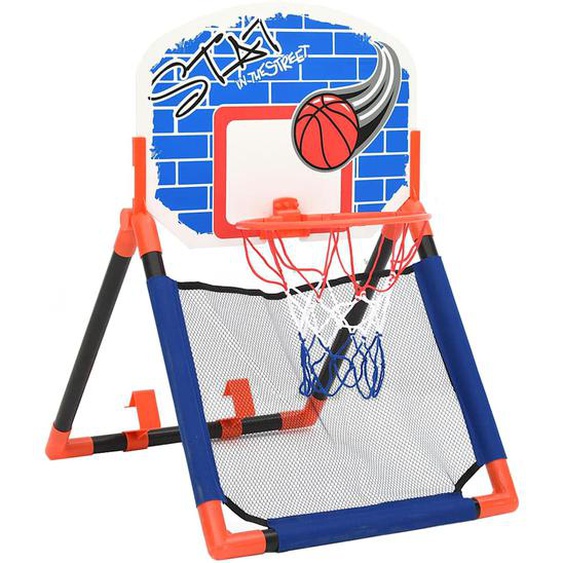 Ensemble basket multifonctionnel de porte et mur pour enfants