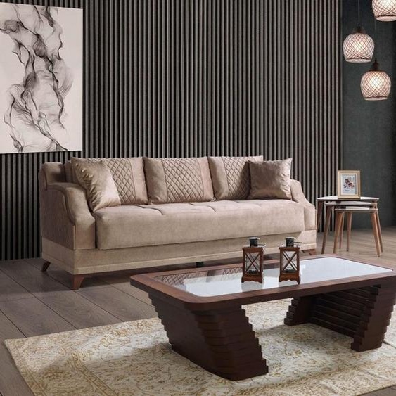 Ensemble Canapé 3+1 Places Fauteuil Ensemble Moderne Relax