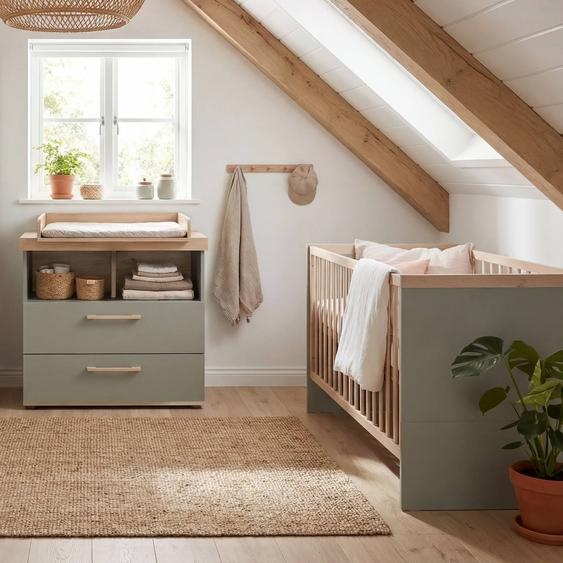 Ensemble Chambre Bébé jimmy – Set Duo – Chambre Évolutive Au Design Scandinave Sauge