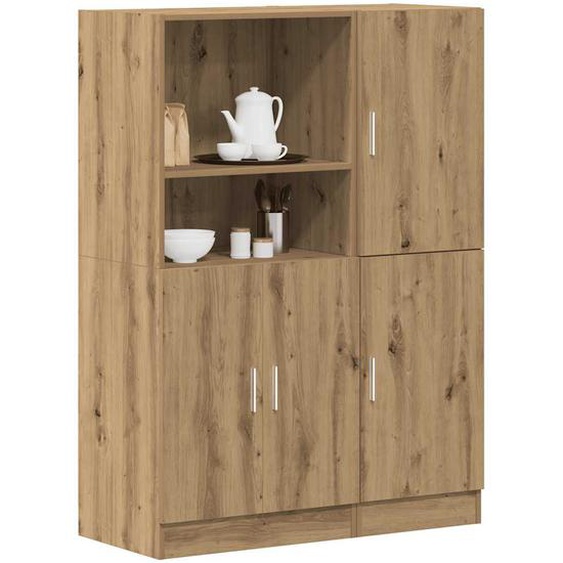 Ensemble darmoires de cuisine 2 pcs chêne artisanal