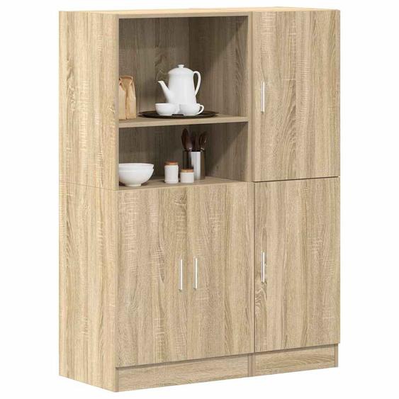 Ensemble darmoires de cuisine 2 pcs chêne sonoma