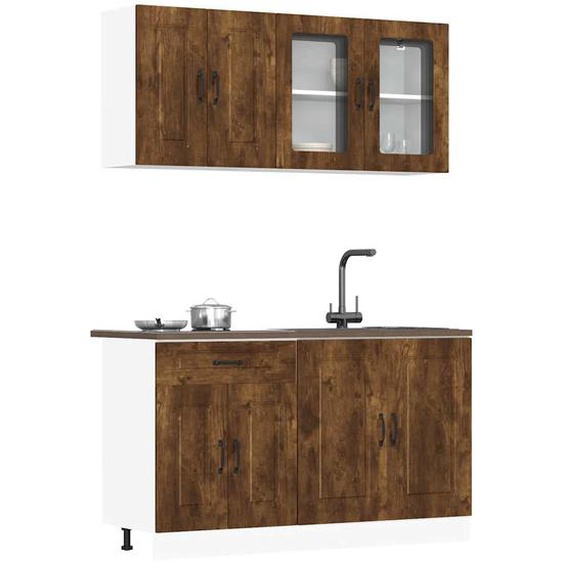 Ensemble darmoires de cuisine 4 pcs Kalmar bois dingénierie