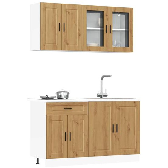 Ensemble darmoires de cuisine 4 pcs Kalmar bois dingénierie