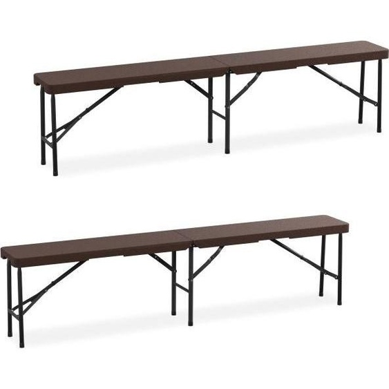 Ensemble de bancs à bière de 2 180 cm