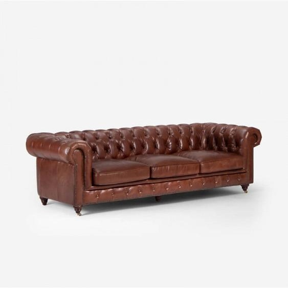 Ensemble de canapés 3+1+1 Sitzers Classique de luxe Chesterfield Canapé en cuir Set