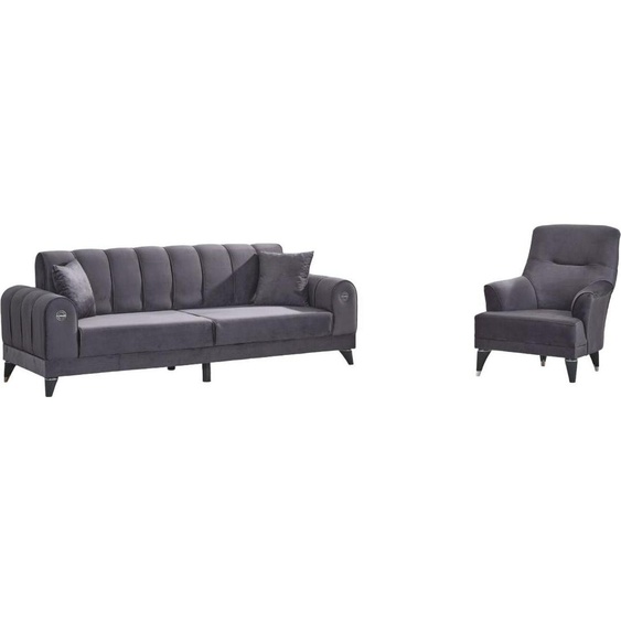 Ensemble de canapés 3+1 places Design Canapé Coussin Canapé Moderne Luxe Nouveau