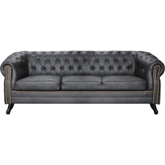 Ensemble de canapés Chesterfield Canapé 3+1 Set de coussins Canapés Canapé Cuir