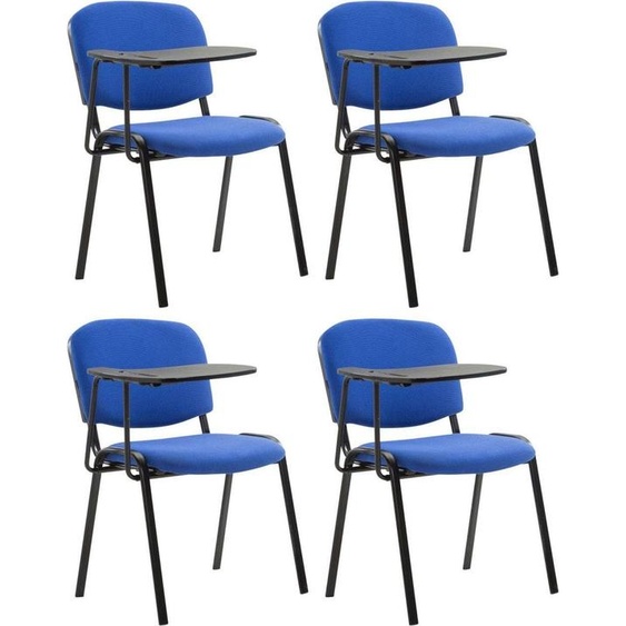 Ensemble de chaises de salle à manger pour 4 personnes - Chaises de conférence - Rembourrage confortable