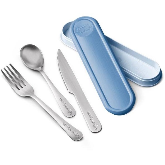 Ensemble De Couverts En Inox Bleu