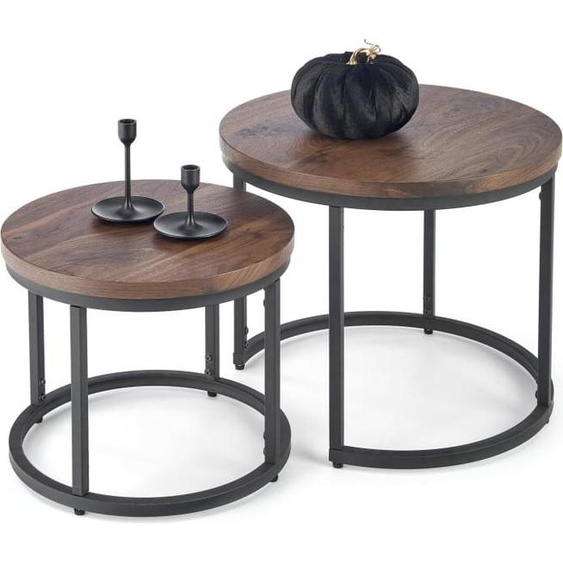 Ensemble de deux bancs pour le salon Oreo