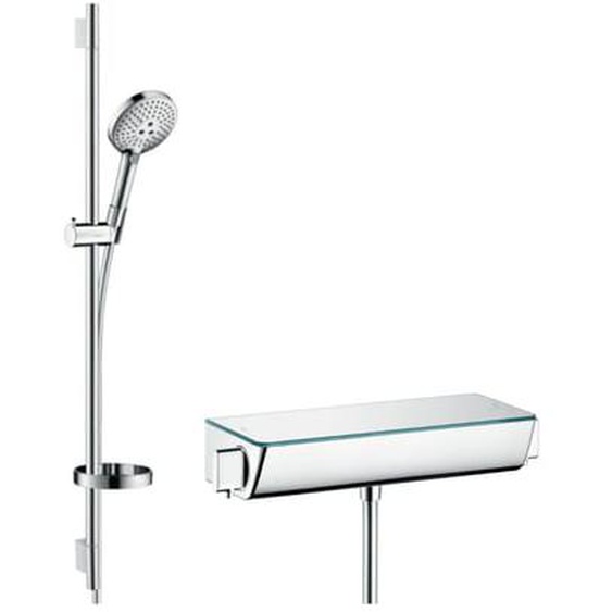 Ensemble de douche Raindance avec mitigeur thermostatique Ecostat Select