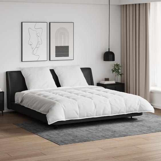 Ensemble de Duvet avec oreiller 3 pcs Blanc Plume de canard