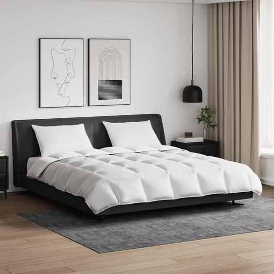 Ensemble de Duvet avec oreiller 3 pcs Blanc Plume de canard