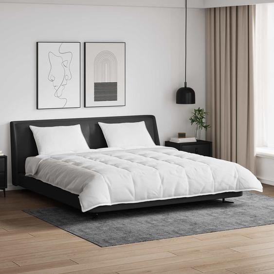 Ensemble de Duvet avec oreiller 3 pcs Blanc Plume de canard