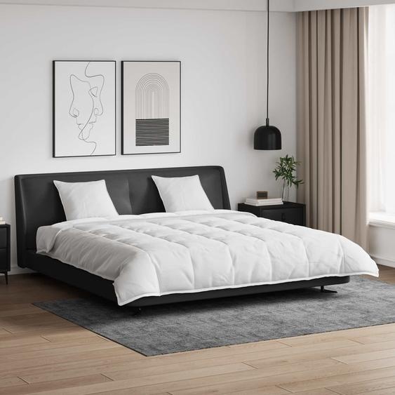 Ensemble de Duvet avec oreiller 3 pcs Blanc Plume de canard